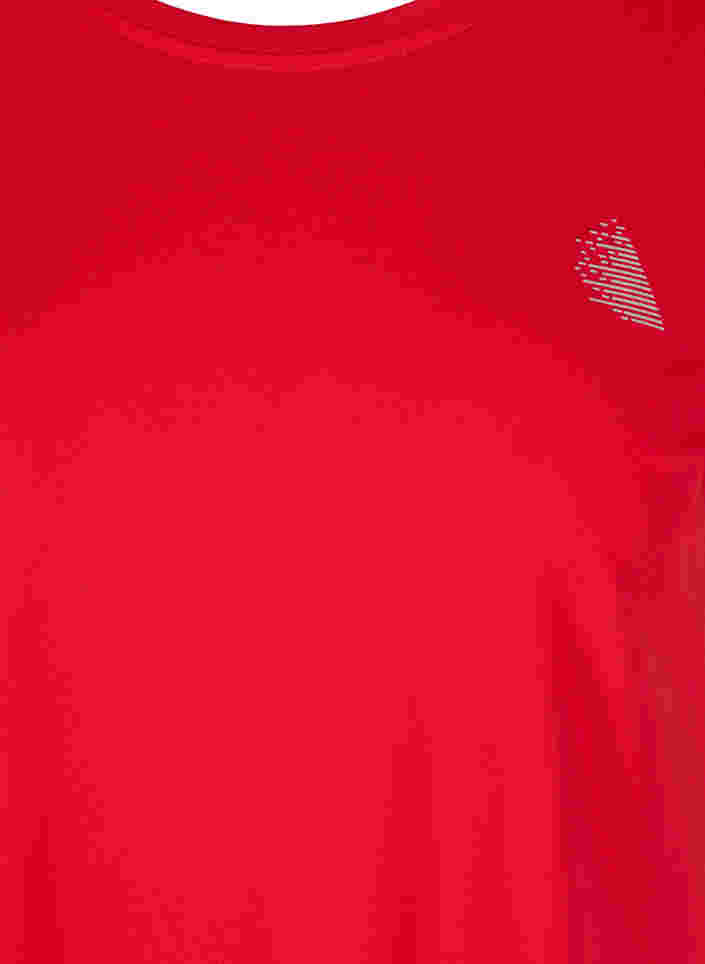 T-shirt basique, Haute Red, Packshot image number 2