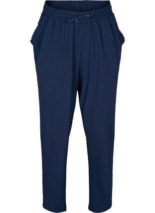 Pantalon avec poches et bord élastiqué, Night Sky, Packshot image number 0