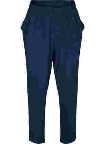 Pantalon avec poches et bord élastiqué