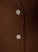 V-hals gilet met knopen, Bruin, Packshot image number 2