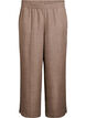 Pantalon ample avec ceinture &eacute;lastique et poches, Marron, Packshot image number 0