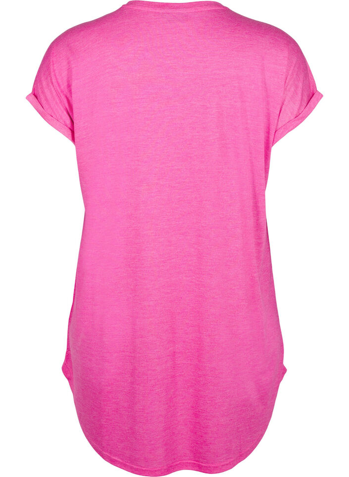 Nachthemd met korte mouwen en tekstprint, 9990, Packshot image number 1