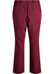 Broek met zakken en rechte pijpen, Rood, Packshot image number 1