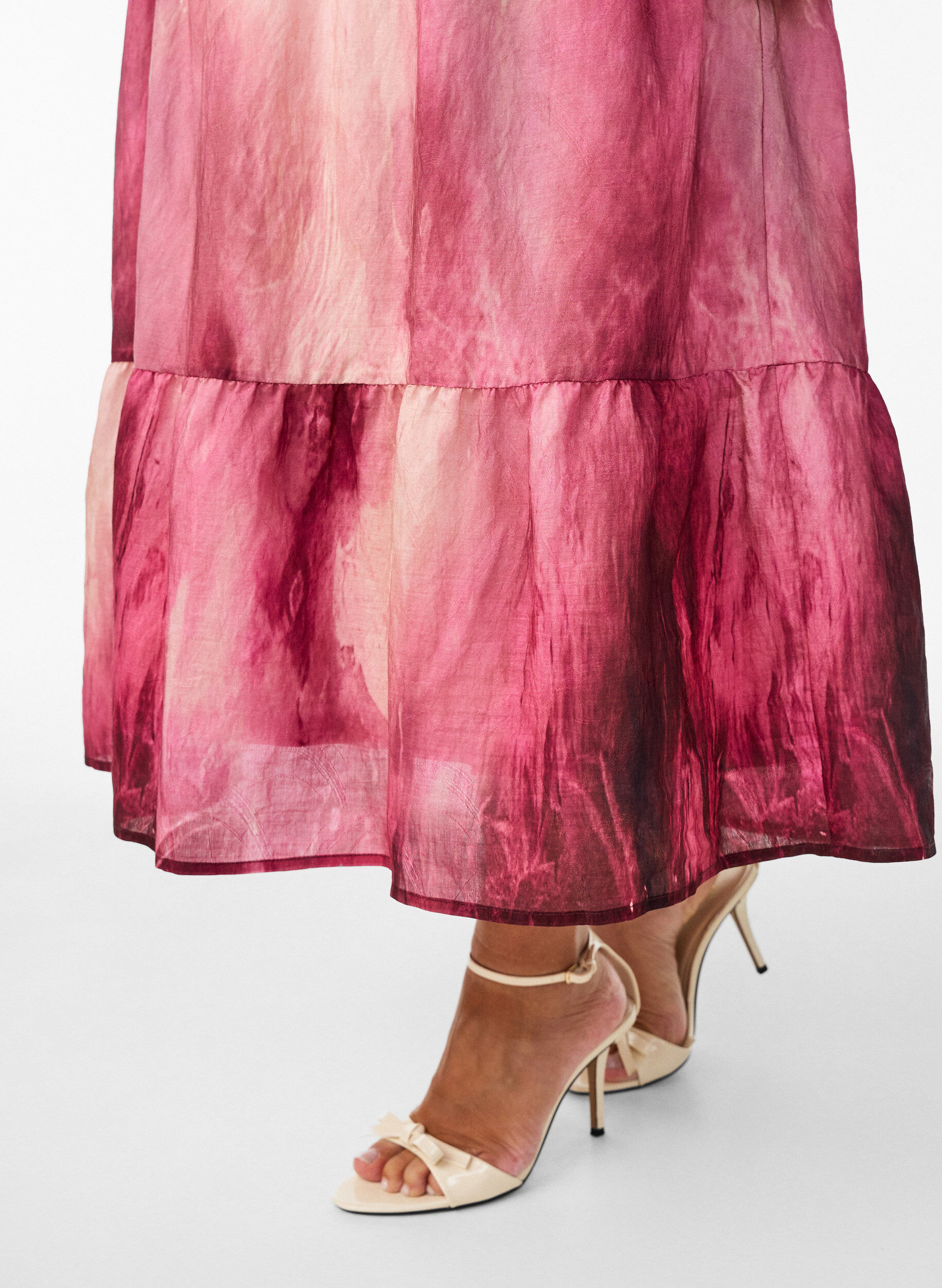 ZizziRobe midi dos nu, Rose, Model image number 3