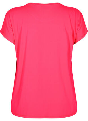Sport T-shirt met korte mouwen, Neon Diva Pink, Packshot image number 1