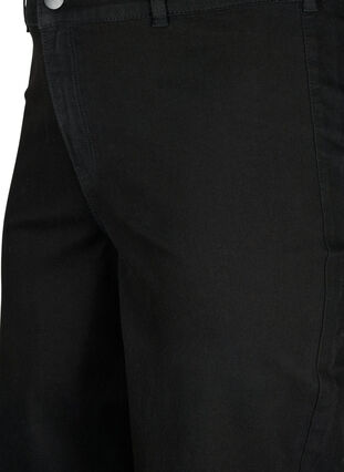 Jean large taille haute, Black, Packshot image number 2