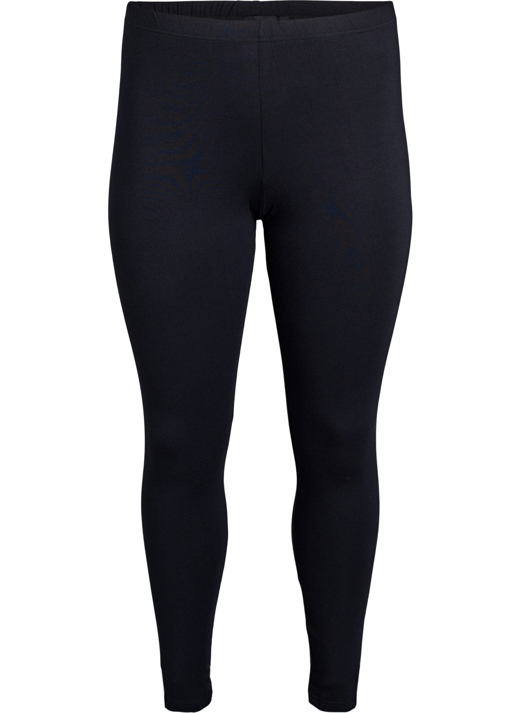 Enkellange leggings in viscose stof