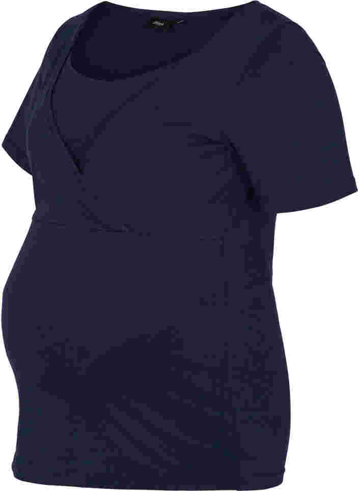 T-shirt de grossesse à manches courtes en coton, Night Sky, Packshot image number 0