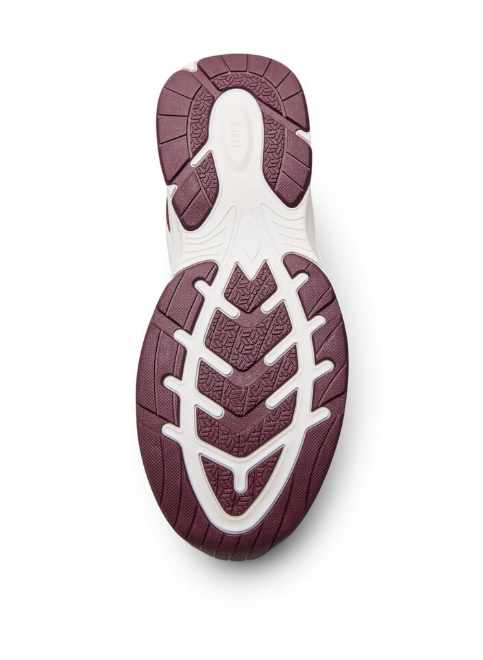 Baskets sportives en maille, Bordeaux, Packshot image number 4