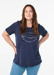 FLASH - T-shirt met print, Blauw, Model image number 0