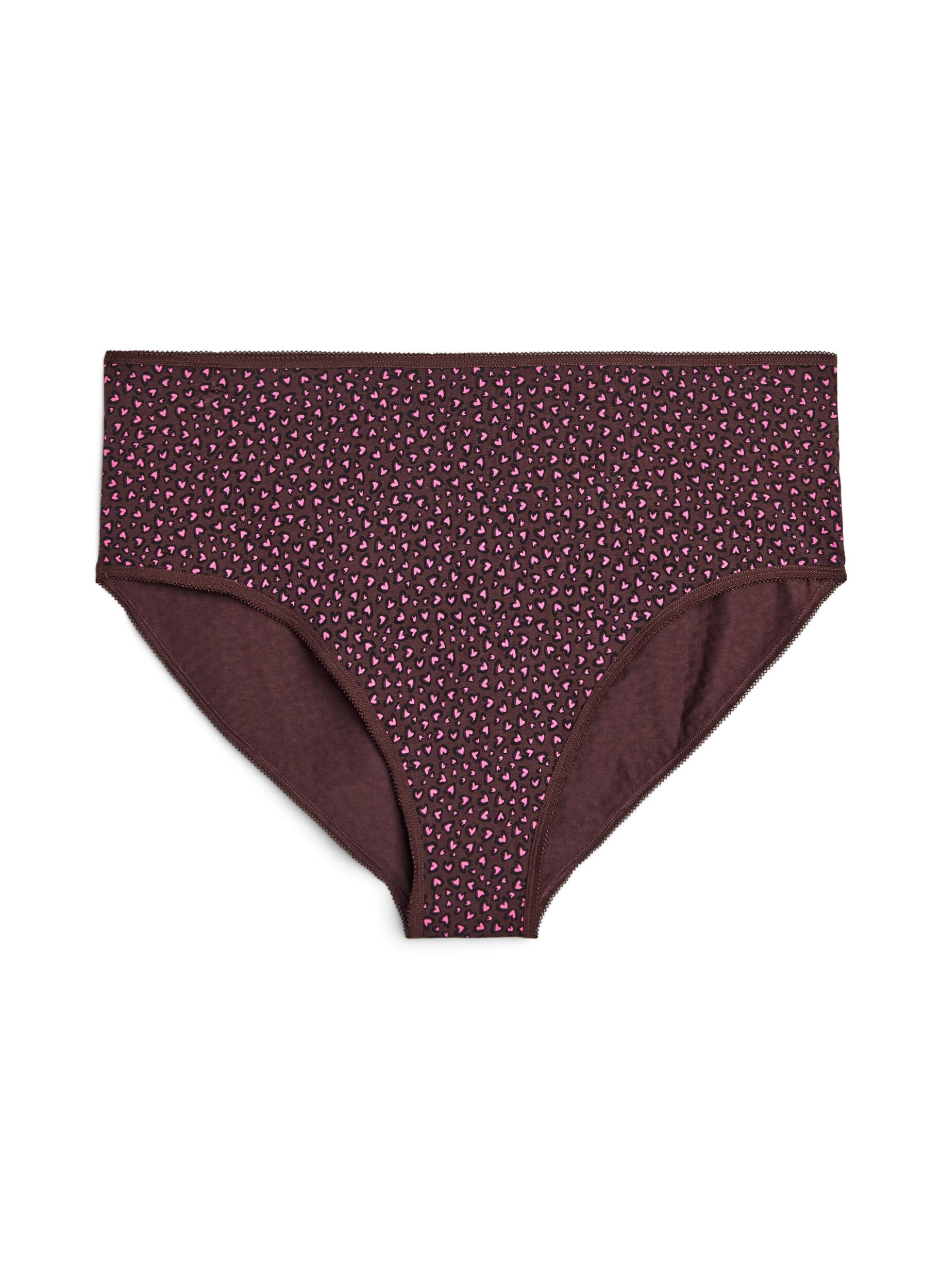 Zizzi 7-pack de culottes avec une taille standard, Rose, Packshot image number 3