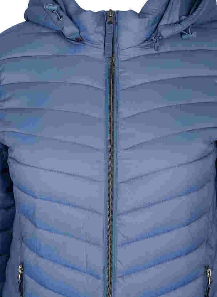 Veste légère matelassée avec capuche détachable et poches, Bering Sea, Packshot image number 2