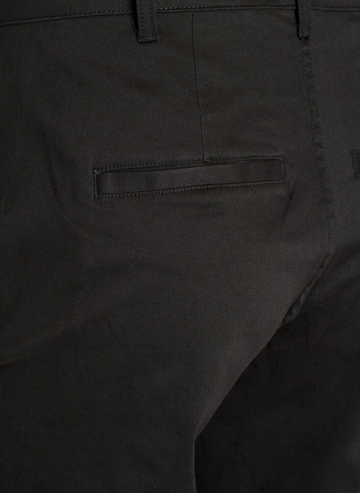 Katoenen chino's, Zwart, Packshot image number 3