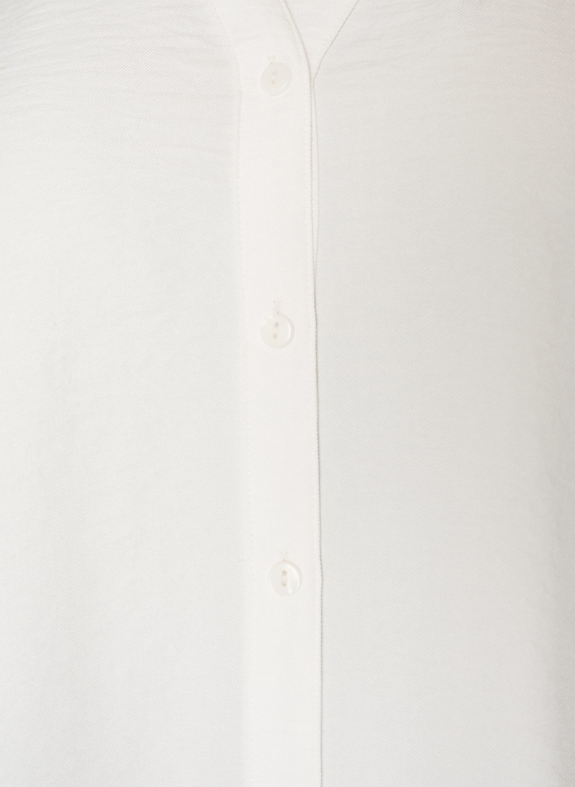 ZizziLosse shirt met V-hals, Wit, Packshot image number 2