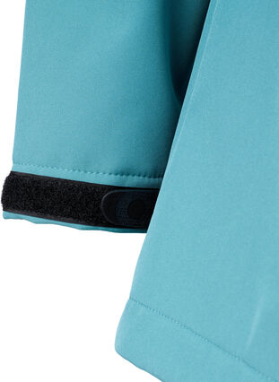 Veste softshell avec capuche amovible, Brittany Blue, Packshot image number 3