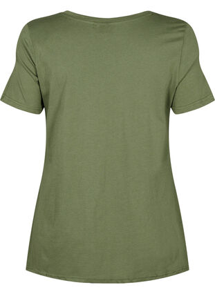 T-shirt en coton à manches courtes, Thyme PRESENT, Packshot image number 1