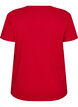 Kerst T-shirt van biologisch katoen, Rood, Packshot image number 1