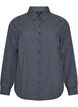 Chemise &agrave; carreaux avec strass, Bleu, Packshot image number 0