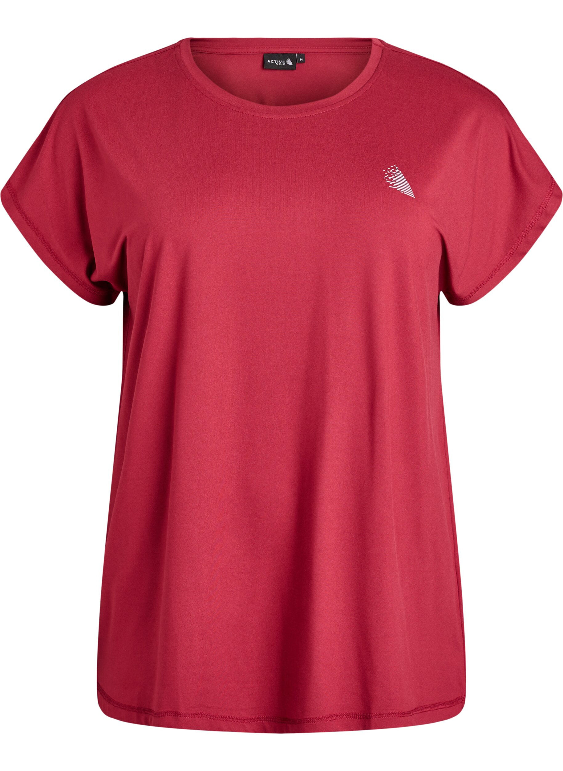 T-shirt de sport couleur unie