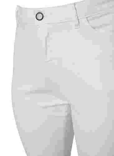 Ellen bootcut jeans met hoge taille, White, Packshot image number 2