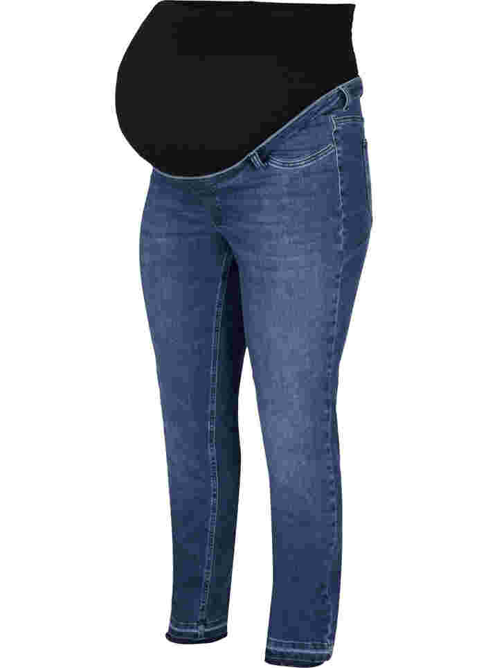 Zwangerschap Emily jeans, Blue denim, Packshot image number 0