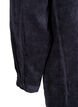 Lange corduroy shirt jurk met knopen, Black, Packshot image number 4