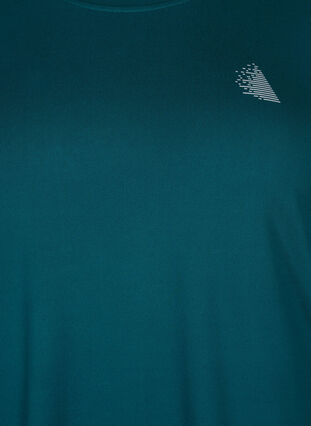 Sport shirt met lange mouw, Deep Teal, Packshot image number 2