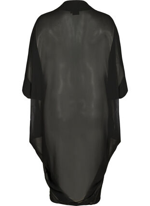 Kimono à manches 3/4 et perles, Black, Packshot image number 1