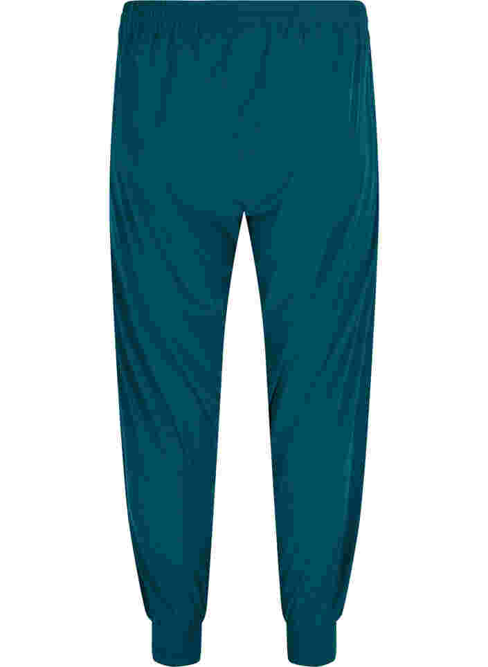 Pantalon d'entraînement ample avec poches, Deep Teal, Packshot image number 1