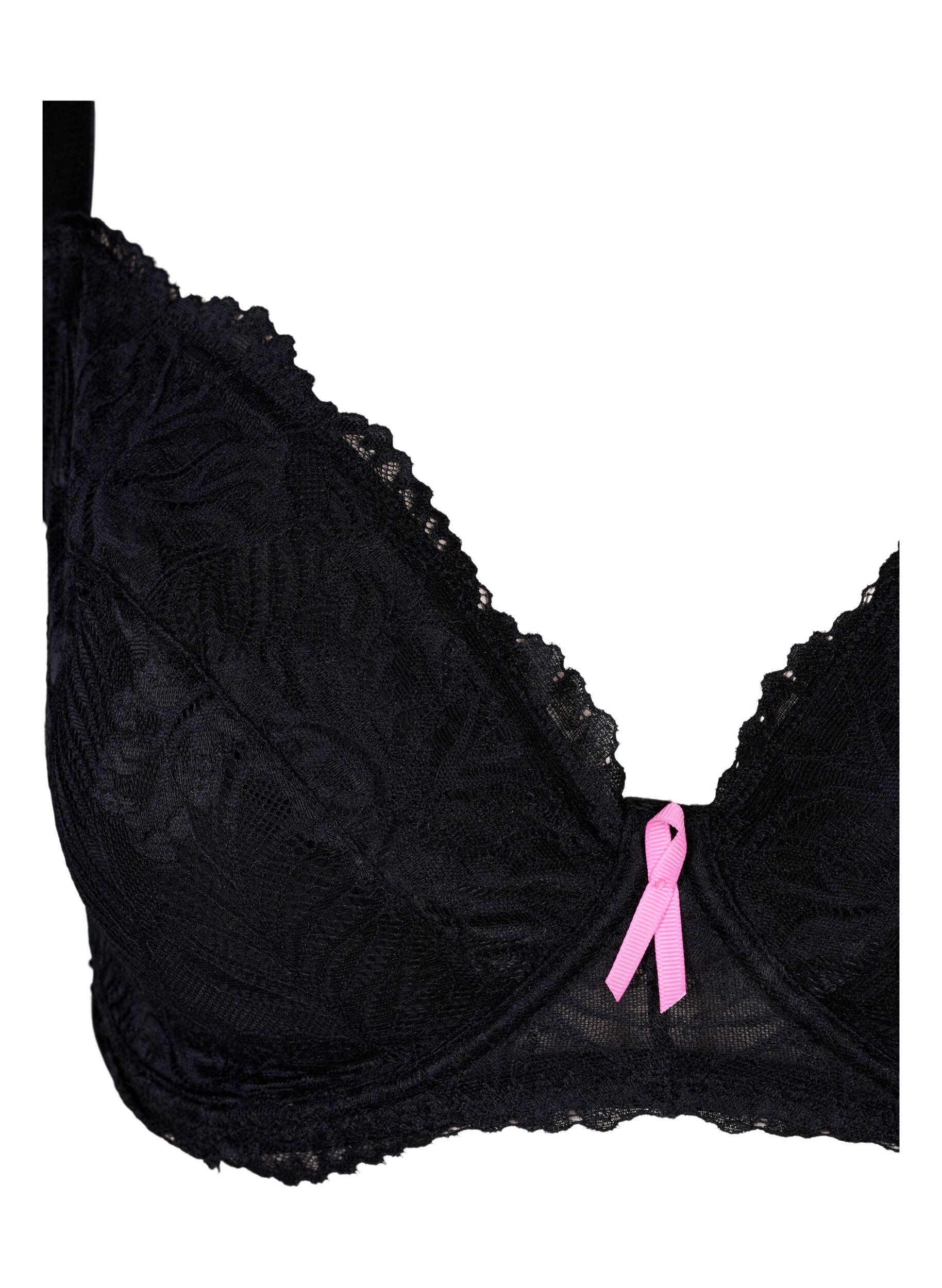 ZizziSupport the breasts - beugelbeha met zakjes voor padding, Black, Packshot image number 2
