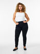 Jeggings en m&eacute;lange de coton, Noir, Model image number 0