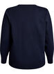Cardigan en maille fine avec col rond, Bleu, Packshot image number 1
