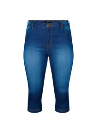 High waist Amy capri jeans met super slim fit