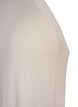 Long cardigan tricot&eacute; dans un m&eacute;lange de viscose, Beige, Packshot image number 2