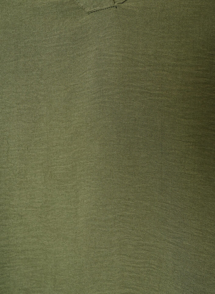 Blouse met 3/4 mouwen, Groen, Packshot image number 2