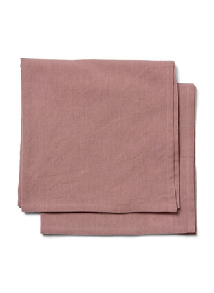 Lot de 2 serviettes en coton, Antler, Packshot image number 1