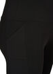 Aansluitende korte broek met hoge taille en zakken, Black, Packshot image number 2