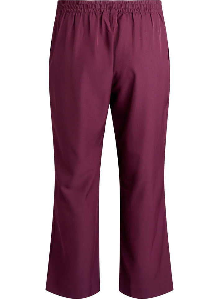 Pantalon ample avec poches, Bordeaux fonc&eacute;, Packshot image number 1