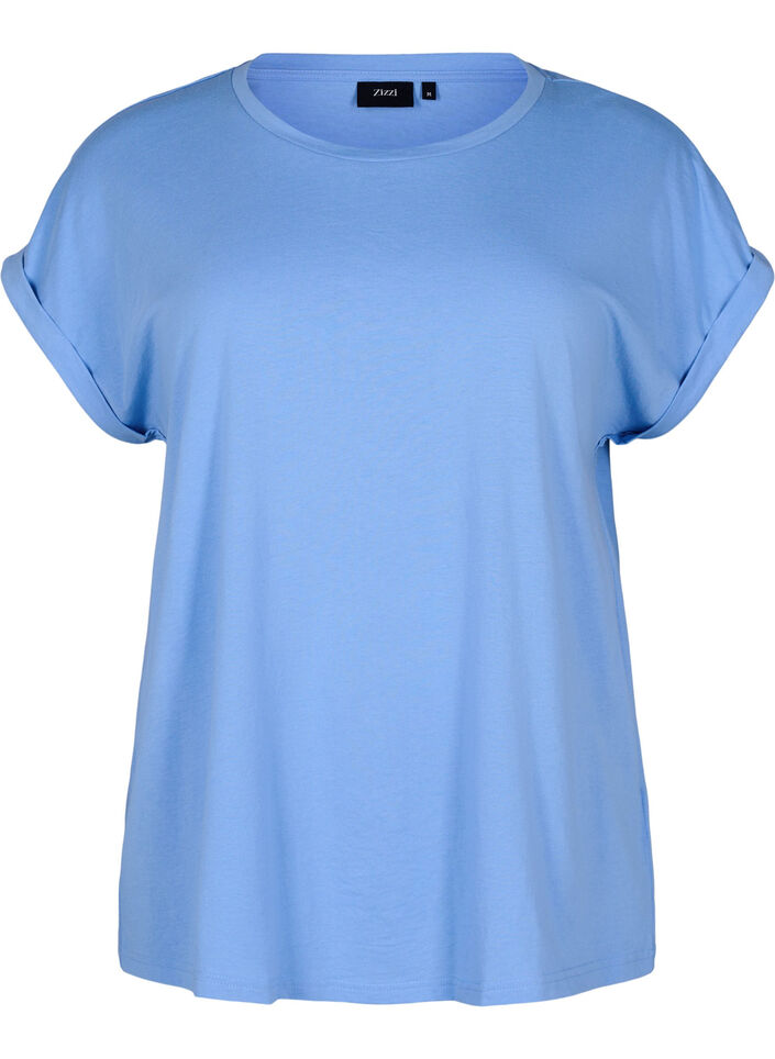 Lot de deux t-shirts &agrave; manches courtes, Bleu Clair, Packshot image number 2