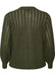 Cardigan en maille ajour&eacute;e, Vert, Packshot image number 1