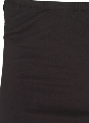 Haut moulant en coton, Black, Packshot image number 2