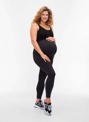 Collants d'entraînement de grossesse, Black, Model image number 3