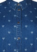 Denim shirt met hartjes, L. Blue D. W. Heart, Packshot image number 2