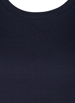 T-shirt côtelé à manches courtes bouffantes, Night Sky, Packshot image number 2