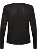Cardigan en coton biologique avec broderie ajour&eacute;e, Noir, Packshot image number 1