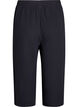 Pantalon culotte taille haute, Noir, Packshot image number 1