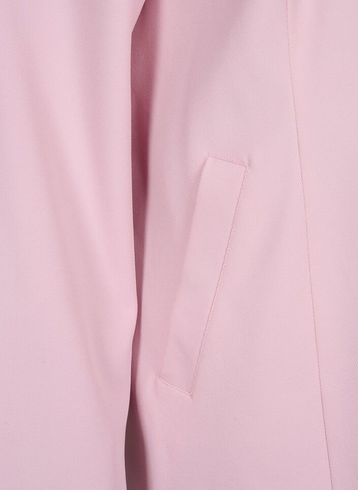 Veste de printemps avec patte de boutonnage cachée, Parfait Pink, Packshot image number 3