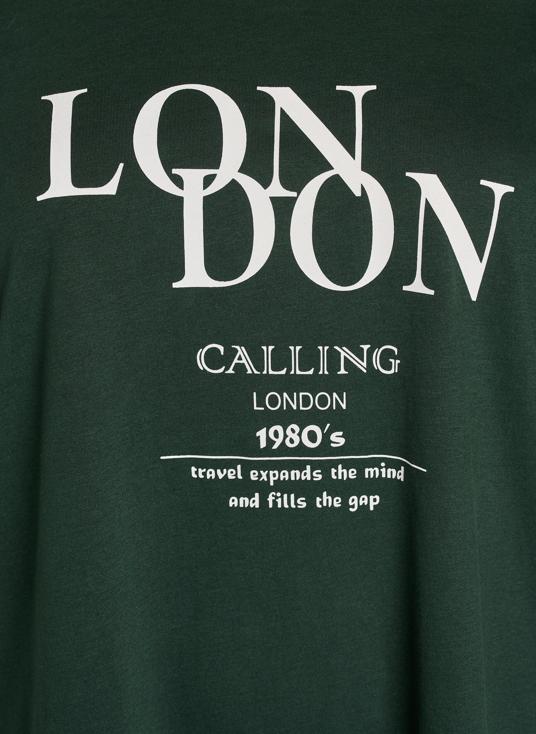 Zizzi FLASH - T-shirt imprim&eacute;, Vert clair, Packshot image number 2