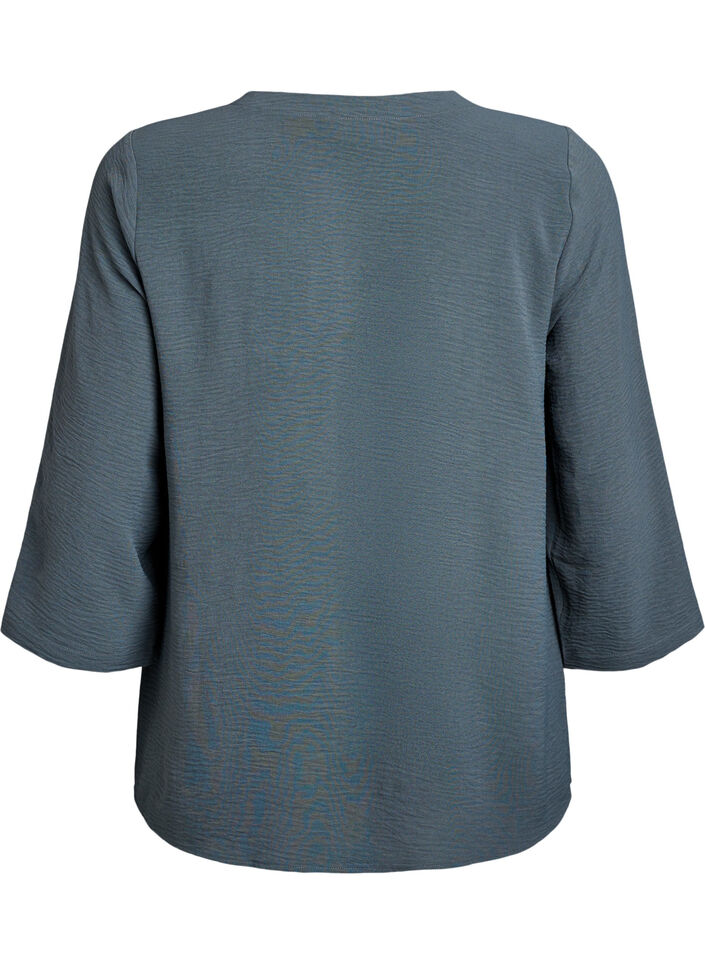 FLASH - Blouse met 3/4 mouwen, Groen, Packshot image number 1