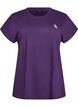 Effen gekleurd trainingsshirt, Paars, Packshot image number 0
